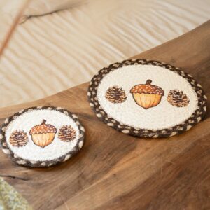 Jute Coaster Set