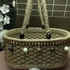 Jute Storage Basket
