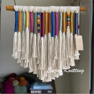 Jute Tassel Wall Hanging