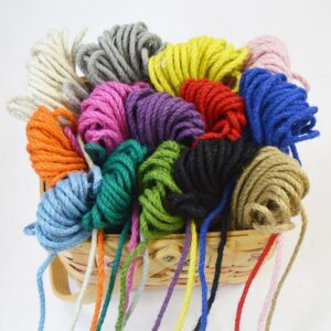Colored Jute Rope Set
