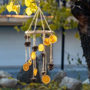 Jute Hanging Lantern